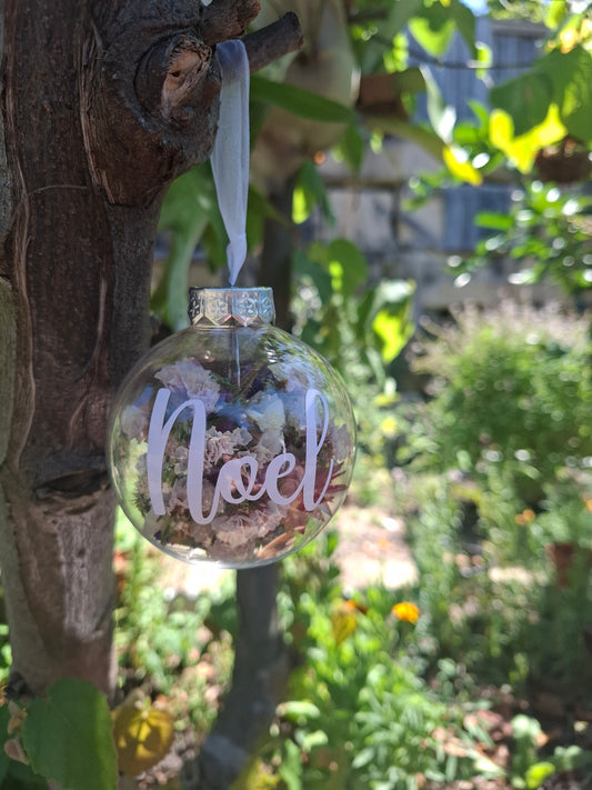 Vinyl Printed Baubles - 4 Pack