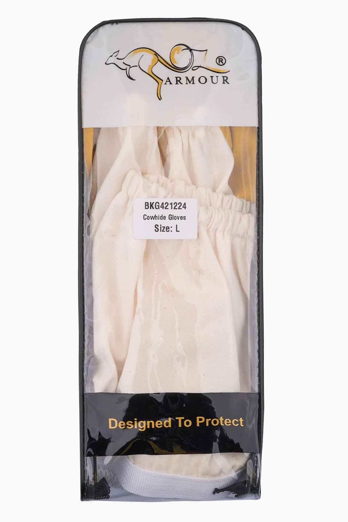 OZ ARMOUR Cow Hide Ventilated Gloves
