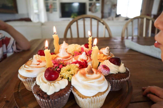 Beeswax Birthday Candles