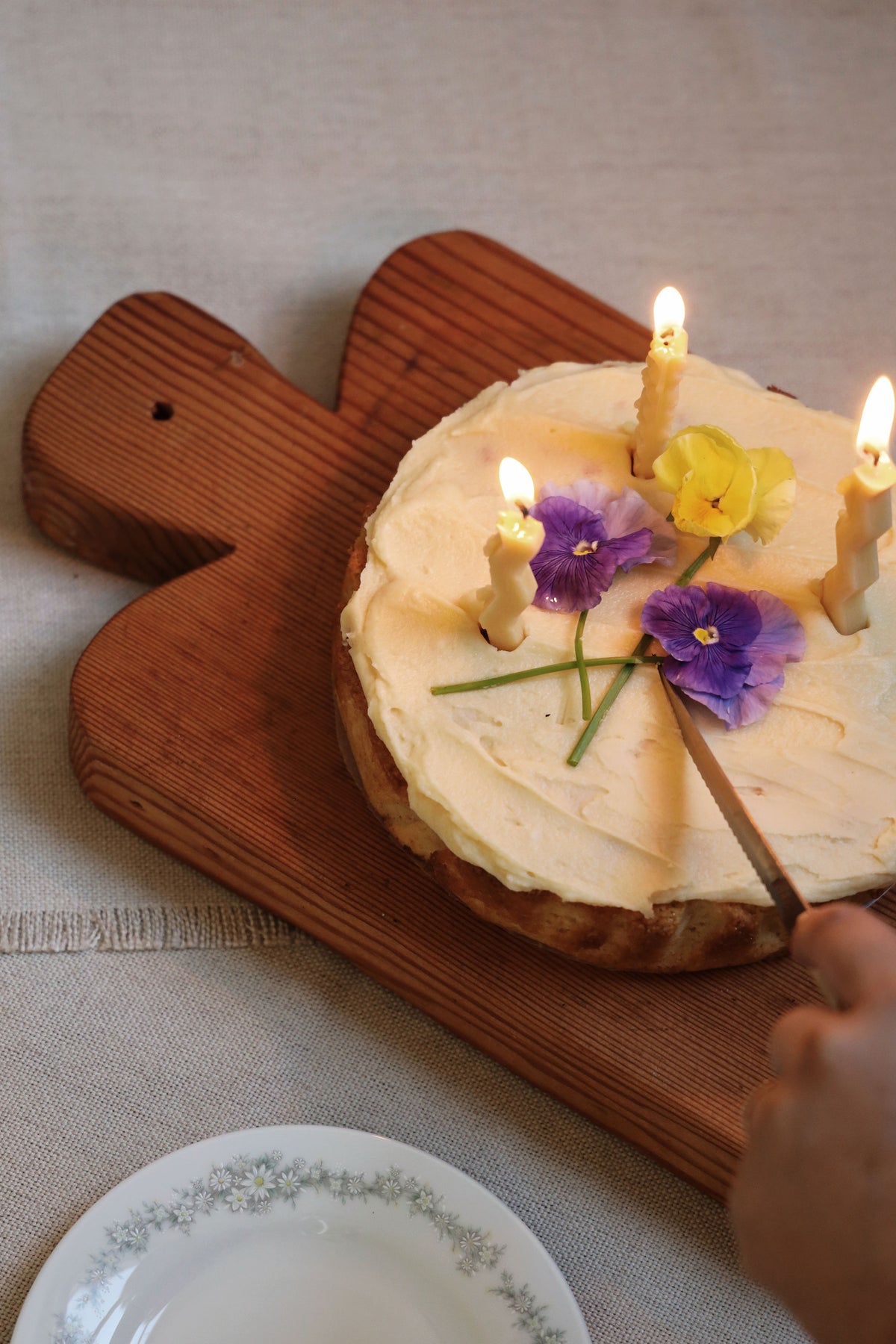 Beeswax Birthday Candles