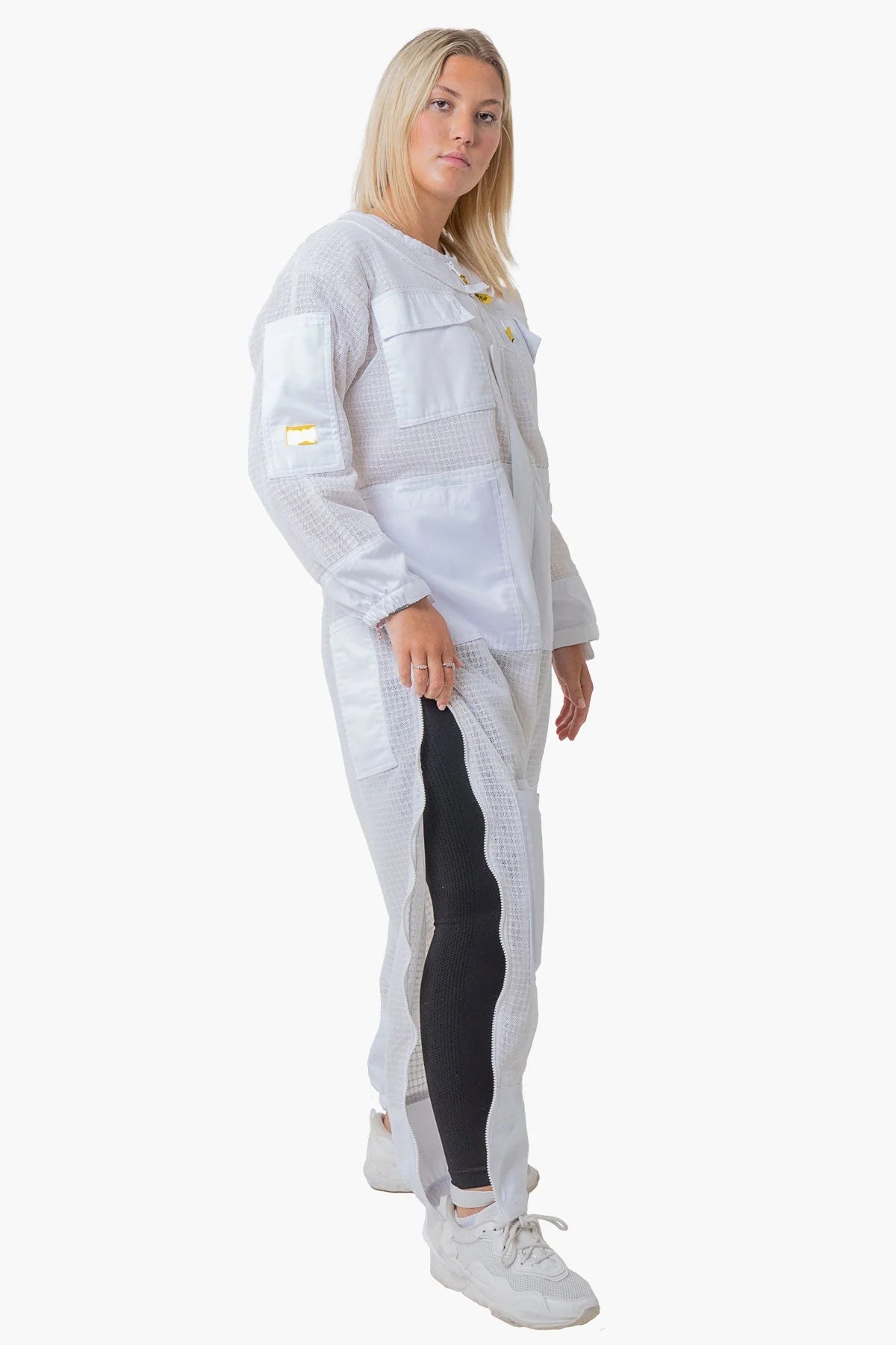 3 Layer Super Cool Mesh Beekeeping Suit With Fencing Veil
