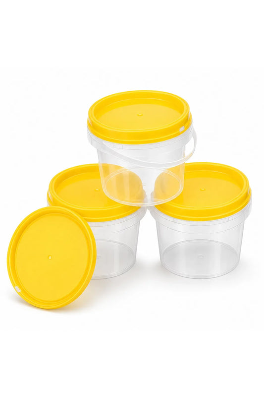 1kg Tamper Evident Honey Bucket /Containers PET