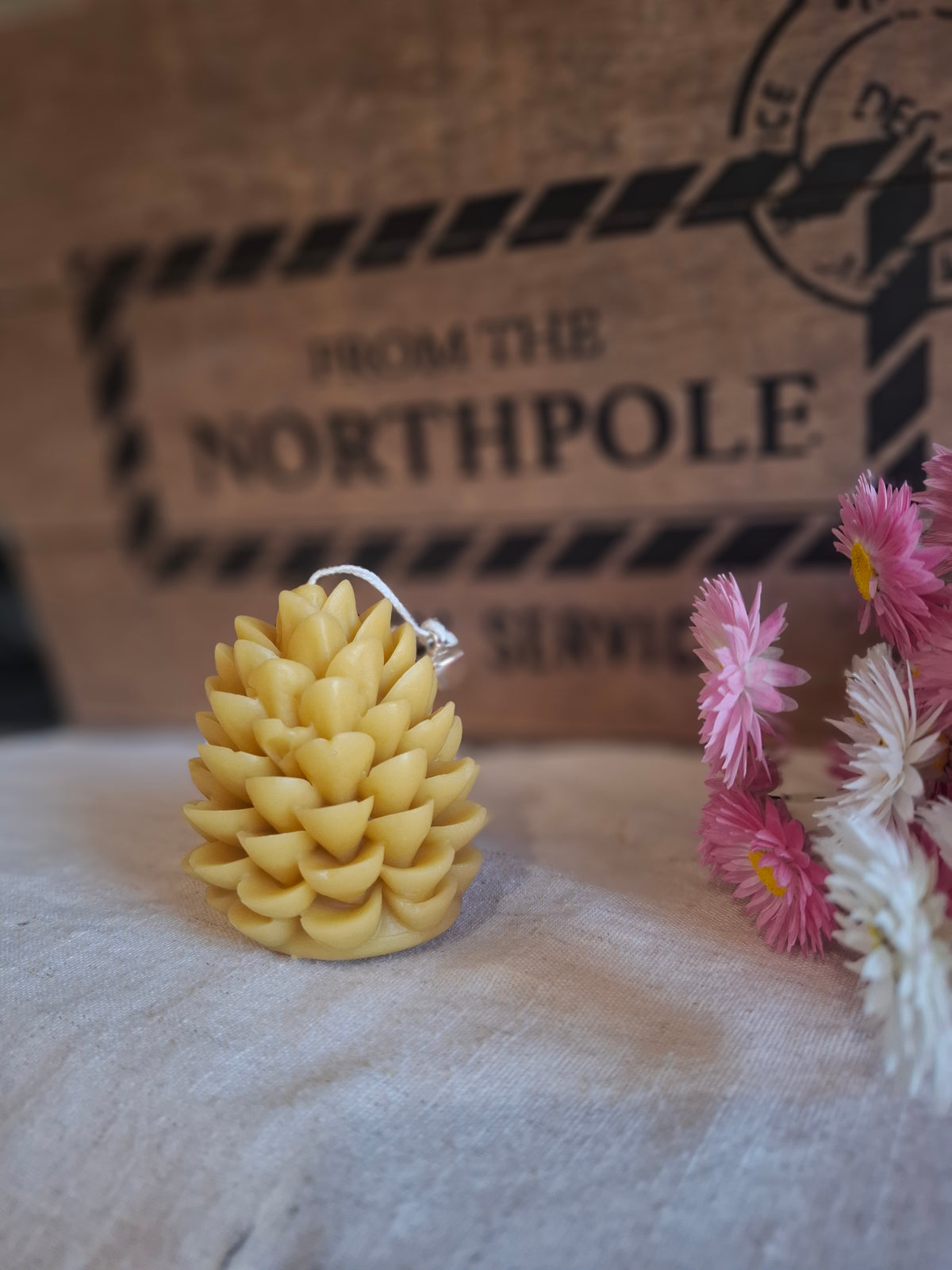 Christmas Beeswax Candles