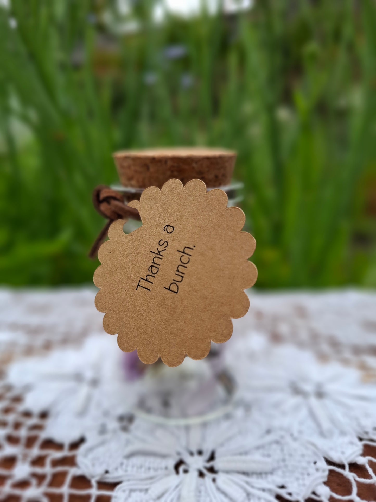 Mini Blooms in Glass Jar