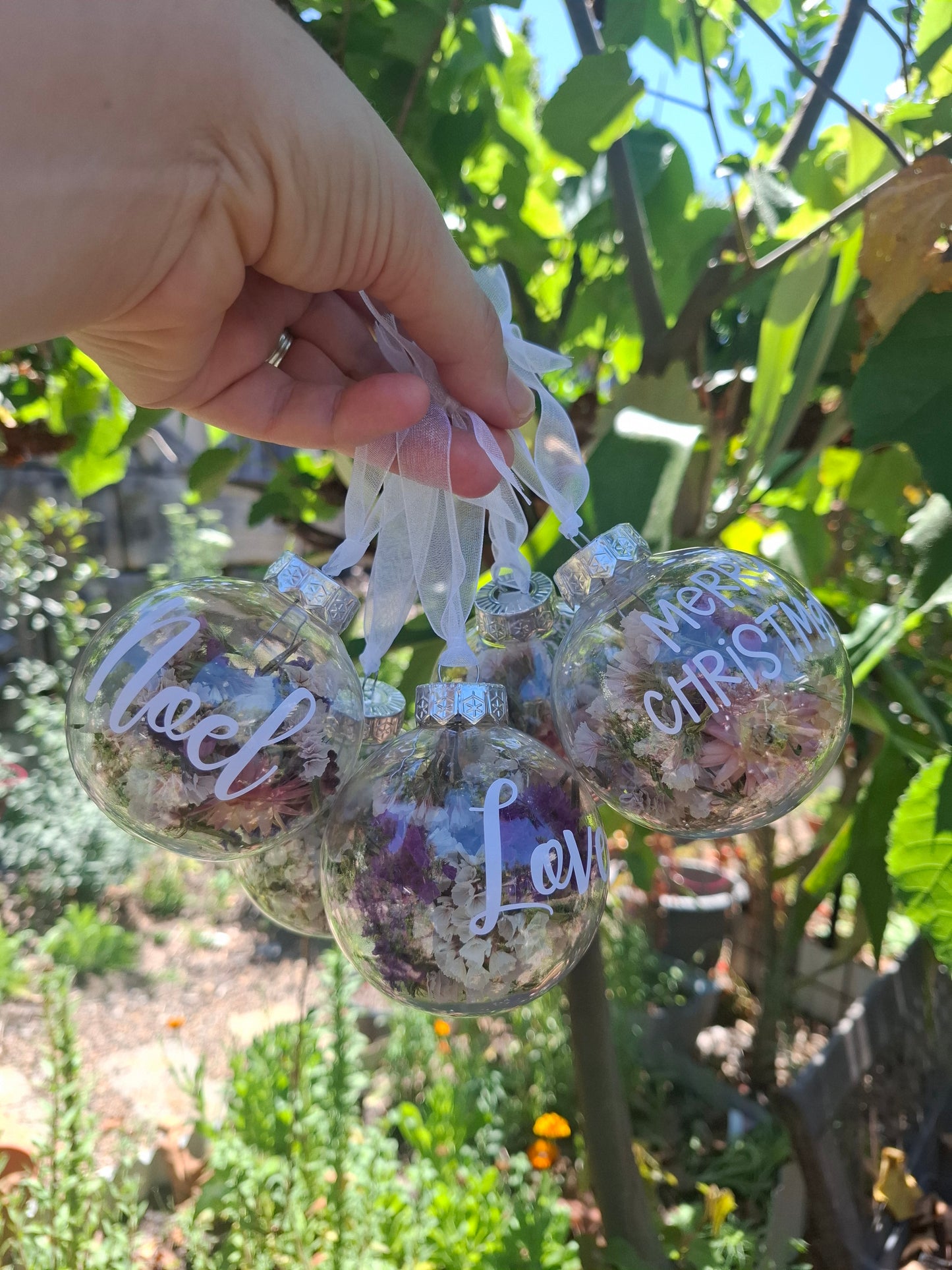 Vinyl Printed Baubles - Single