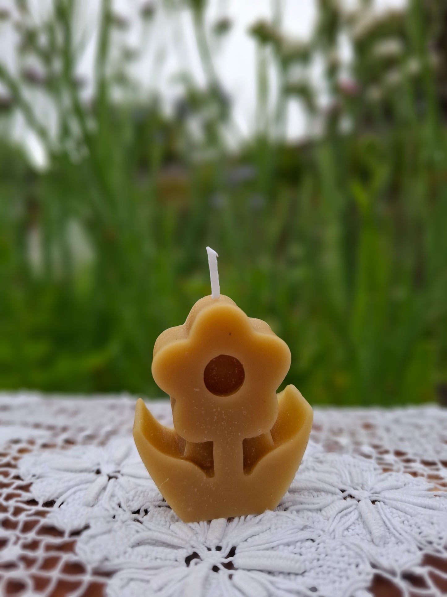 Small Daisy Candle